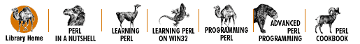 The Perl
CD Bookshelf Navigation