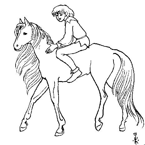 I elda or i rocco. = The elf on the horse.